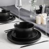 Stone Lain Celina Stoneware 16 Piece Dinnerware Set Plates and Bowls
