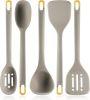 Silicone Kitchen Cooking Utensils Set: MOACC Heat Resistant 13inch Long Kitchen Gadgets, BPA Free Non Stick Rubber Cook Accessories For Food Prep