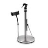 3 in 1 Paper Towel Holder with Phone Stand,Heavy-Duty Countertop Kitchen Paper Towel Holder with Spray Bottle,