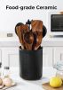 Utensil Holder, Extra Large Utensil Crock, Stable Ceramic Utensil Organizer, Cooking Tool Organizer Set for Kitchen Counter Farmhouse Décor
