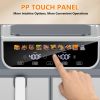 Dual Basket Air Fryer Oven, Digital Control, Clear-View Window, Versatile Air Fryer for Roasting, Baking, Reheating Healthy Meals