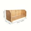 Stackable Tea Storage Box | Non-Food Contact Wooden Tea Storage Rack for Cabinets and Countertops - Perfect for Christmas, Halloween