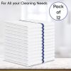 Nabob Wipers Kitchen Bar Mop Terry Towels 12 Pack - 100% Cotton - Size 14x17 - Perfect for Your Home, Kitchen, Bathroom, Bars