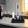 6-in-1 Electric Wine Bottle Opener Set with Foil Cutter