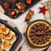 11-Piece Baking Pans Set, Nonstick Bakeware Sets, Oven Pans for Baking with Silicone Handles, Includes Cookie Sheet, Cake Pans, Loaf Pan, Pizza Pan