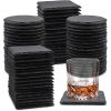 50pcs Slate Drink Coasters