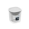 (4 pack) 8-Piece Plastic Pantry Food Storage Container Set, Kitchen Pantry Organizer Canisters for Dry Food Storage and Pantry Organization