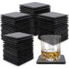 50pcs Slate Drink Coasters