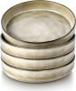 Pasta Bowls, 8.25'' Large Bowl Sets of 4, Stoneware Round Shallow Dinner Plates for Meal, Ceramic Salad Serving Plate for Cereal, Soup