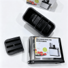 Univers Kitchen Cutlery Holder Knife Block Storage Rack Organizer Utensils Chopstick Box Stainless Steel