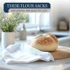 Flour Sack Towels & Kitchen Towel Set 20 Pc - Premium Cotton Tea Towels for Bread Baking, Super Absorbent Dish Cloths for Washing Dishes