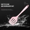 Silicone Cooking Utensils Set - 446°F Heat Resistant Kitchen Utensils, Spatula,Turner Tongs,Spoon,Whisk