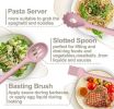 Silicone Cooking Kitchen Utensil Set, 43 Pcs Pink Cooking Utensils Set, Turner, Tongs, Spoon, Spatula, Kitchen Gadgets Tools Set For Nonstick Cookware