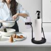 3 in 1 Paper Towel Holder with Phone Stand,Heavy-Duty Countertop Kitchen Paper Towel Holder with Spray Bottle,