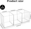 Large Cutlery Storage Organizer, Plastic Cutlery Utensil Holder Storage Organizer Caddy for Kitchen Countertop Organization, Holds Fork, Knife, Spoon