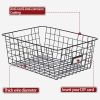 6 Pack Wire Baskets for Pantry Organization and Storage, Kitchen Organizer