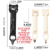 Arthritis Jar Opener Set for Weak Hands, 5-in-1 Labor-Saving Bottle Opener Kit, Easy Grip Jar Remover for Seniors