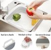 Collapsible Dish Basin with Drain Plug
