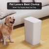 3 Pack 10L/2.6 Gal Bathroom Trash Can with Lid, Trash Bin with Press Lid, Small Trash Can/Slim Garbage Cans/Waste Basket for Bathroom,Kitchen,Office