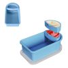 Silicone Snack Container With Removable Sauce for Picnic