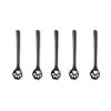 1/5pcs, Stainless Steel Hollow Out Kawaii Cat Claw Spoon, Mixing Spoon, Cake Dessert Spoon, Cookie Mold