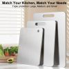 Titanium Cutting Board for Kitchen, Stainless Non Stick Chopping Board