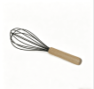 Wooden handle silicone cooking utensils, heat-resistant non-stick kitchen tools including spoon rests, egg beaters, tongs and spatulas