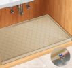 Silicone Under Sink Mat 34" x 22", kitchen Essentials and Gadgets, Shelf liner and Cabinet Protector, Home Organizers and Storage