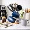 16oz Coffee Mugs Set of 6, Large Ceramic Coffee Mugs for Man, Woman, Dad, Mom