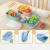 Silicone Snack Container With Removable Sauce for Picnic