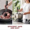 Meat Chopper, Hamburger Grinder, Premium Heat Resistant Smasher for Ground Beef, Burger Grinder Nylon Potato Mix Tool