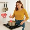 Kitchen Utensils Set, 8pcs - Nonstick Cooking Tools with Utensil Holder - Nylon Spoon, Ladle, Skimmer, Spaghetti Server