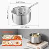 Multipurpose Cooking Sauce Pot with Handle for Household Or Commercial